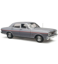 Classic Carlectables #18863 1/18 Ford XT Falcon GT Frosted Pewter Diecast Model