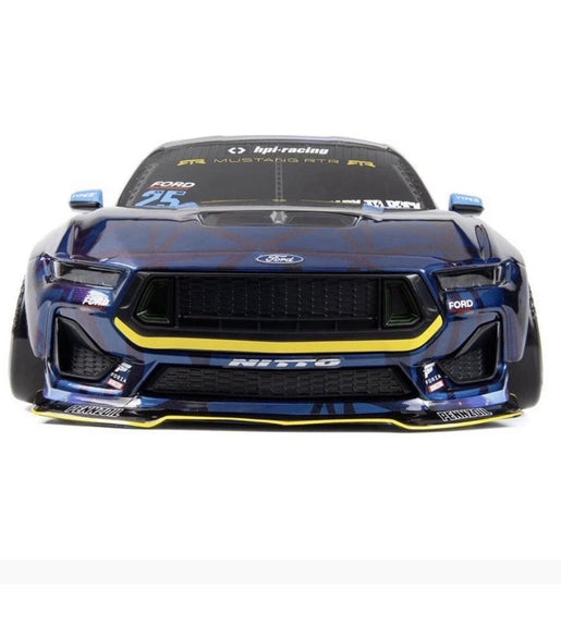 HPI Stage-D10 Flux Ford Mustang GT 1/10 2WD Brushless RTR Drift Car HPI-161005