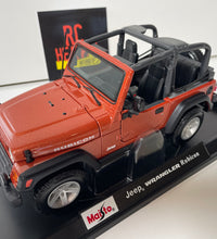 Maisto Jeep Wrangler Rubicon 1/18 Scale Diecast Model American Muscle Car.
