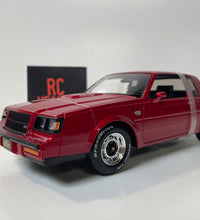 Maisto 1/18 Scale - 1987 Buick Grand National Diecast Model Car Red.