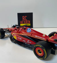 Burago 1:18 Ferrari SF-24 Charles Leclerc Seasonal Livery Formula One Model Car.