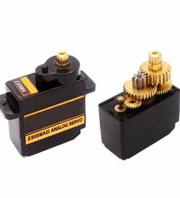 RC Servo ES08MA Servo 12g 15T Mini Metal Gear Analogue Servo For Axial SCX24.