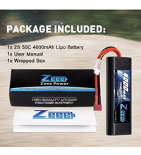 Zeee Power 4000mah Lipo Battery Replace Old School Tamiya Nimh Or Nicd.