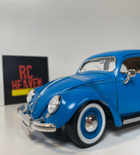 Maisto 1/18 Scale - 1955 Volkswagen Kafer.VW Beetle Diecast Model Car  Blue.
