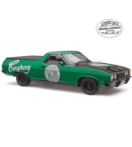 Classic Carlectables 1:18 Ford Falcon XC V8 Utility Ute Coopers Brewery #18837