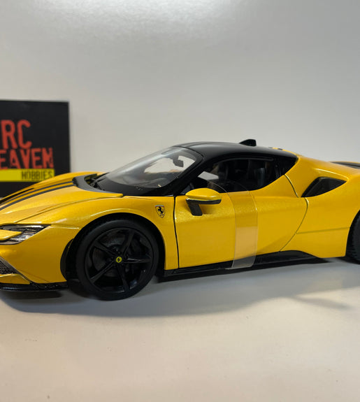 Maisto SF90 Stradale 1:18 Scale Red Model Ferrari Diecast Car.