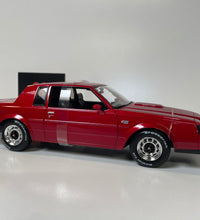 Maisto 1/18 Scale - 1987 Buick Grand National Diecast Model Car Red.
