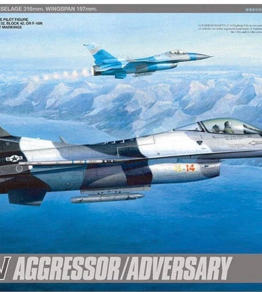 Tamiya 1/48 Scale F-16C/N “Aggressor Adversary”Plastic Model Kit No: 61106