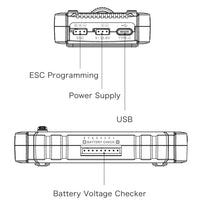 HobbyWing LCD Program Box Pro Programming Card for RC Model Car Boat Airplane.