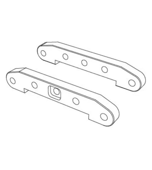 MJX Hyper Go 10210 & 10208 1/10 Scale Rc Truck Front & Rear Hinge Pin Blocks Part No: M10400B