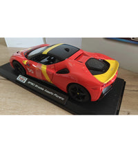 Maisto SF90 XX Stradale 1:18 Scale Red Model Ferrari Diecast Car.