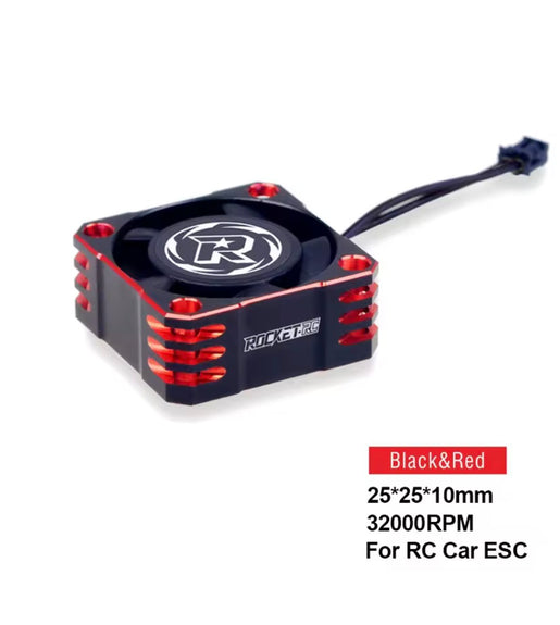 Rocket 25 X 25 X 10 mm ESC  Cooling Fan Rc Car Fan.