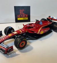 Burago 1:18 Ferrari SF-24 Charles Leclerc Seasonal Livery Formula One Model Car.