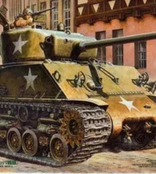 Tamiya 1/35 Scale Sherman Easy Eight M4A3E8 U.S. Medium Tank European Theatre Model Kit No: 35346