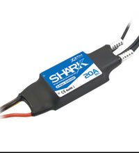 Shark 2-3S Brushless Water cooled ESC 20 & 40 Amp Speed Controller For Rc Speed Boat.