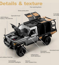 MN Model 1/12 Toyota LC79 4WD RC Crawler RTR (Grey) MN-82S-G
