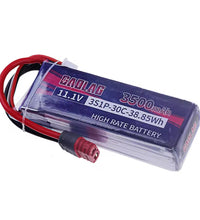 MJX Hyper Go 3S 11.1 v 3500mAh Lipo battery 1/16 Scale 14301 Etc Fits Perfect!