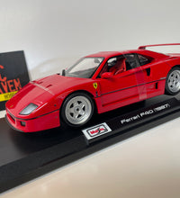 Maisto 1987 F40 Ferrari 1:18 Scale Model Diecast Car Ferrari Red