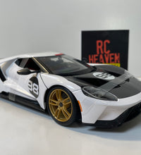 Maisto Ford GT 2021 Ford Heritage 1:18 Scale Diecast Model Car.