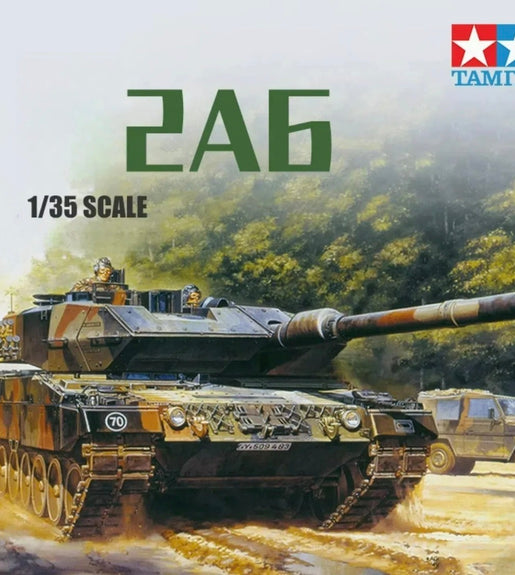Tamiya 1/35 Scale Leopard 2 A6 Main Battle Tank Model kit No: 35271