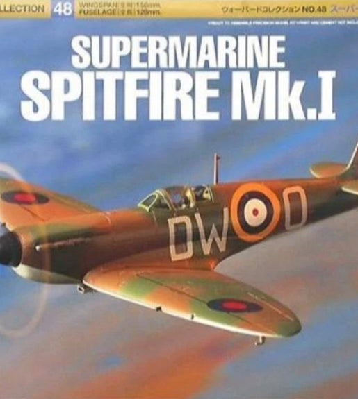 Tamiya 1/72 Scale Supermarine Spitfire Mk.I Model Kit: No 60748