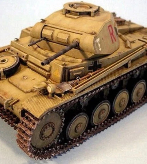 Tamiya 1:35 Scale German Tank Panzerkampfwagen II Ausf. F/G Model Kit No: 35009