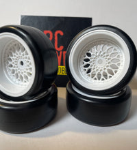 Rc Car Drift Wheels 1/10 12mm Hex Mounts 3mm Offset