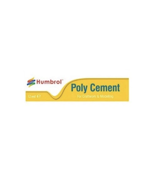 Humbrol Poly Cement Medium ( Tube) Plastic Model Kit Modellers Glue