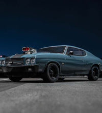 Kyosho Fazer Mk2 1970 Chevelle 1/10 Electric Brushless ReadySet (Dark Blue)