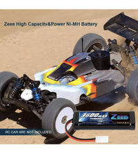 Zeee 7.2V 3600mah Tamiya Plug NIMH Battery.
