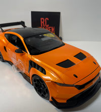 Maisto 2025 Mustang GTD 1/18 Scale Diecast Model American Muscle Car Orange.