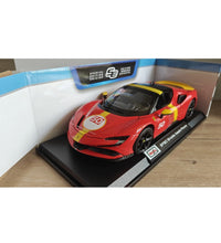 Maisto SF90 XX Stradale 1:18 Scale Red Model Ferrari Diecast Car.