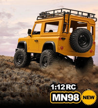 MN Model 1/12 Land Rover Defender D90 4WD RTR RC Crawler