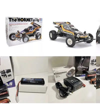 Tamiya Hornet Make It Run Bundle Rc Car Kit 1/10 2wd Off Road Buggy #58336 W/ESC