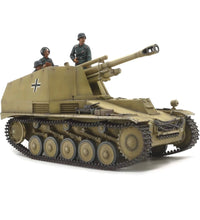 Tamiya 1/35 Scale German Self-Propelled Howitzer Wespe Italian Front Plastic Model Kit No: 35358