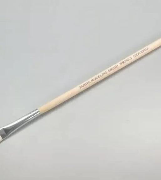 Tamiya  87013 Flat Paint Brush No.5 (1pc) Tamiya
