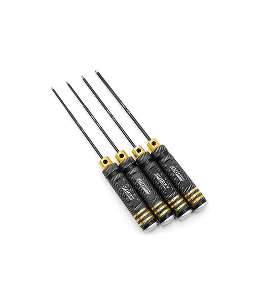 Yeah Racing 1.5, 2.0, 2.5, 3.0mm Hex Driver Set 4Pcs Rc Car Tools Hobby Tools