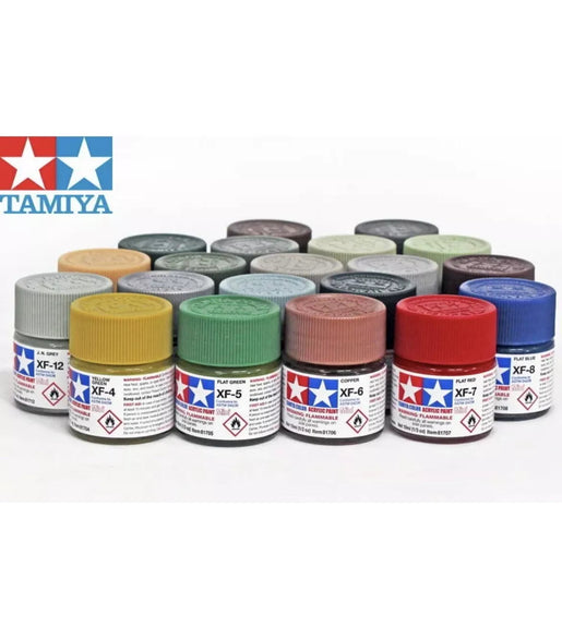 Tamiya Colour Acrylic Mini Paint Tin XF-1 To XF-93 Model Kit 81701- 81793 10ml