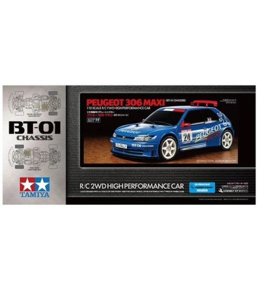 Tamiya 58746 1/10 RC 2WD BT-01 Chassis Peugeot 306 Maxi Assembly Car Kit w/ESC