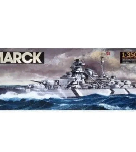 Tamiya 1/350 Scale Bismarck German Battleship Plastic Model Kit No: 78013.