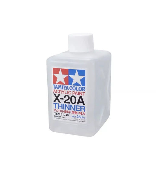 Tamiya X-20 250ML Acrylic Thinner Large Size X-20A # 81040