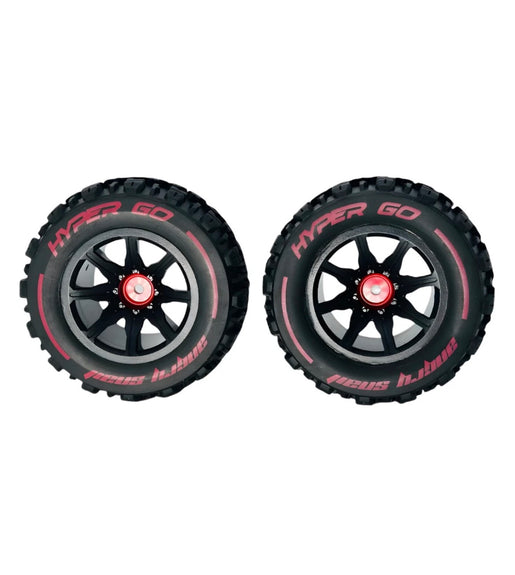 MJX Hyper Go 1/14 14207 14208 14209 14210 Off-road Wheels Pre-Glued 14300E1.