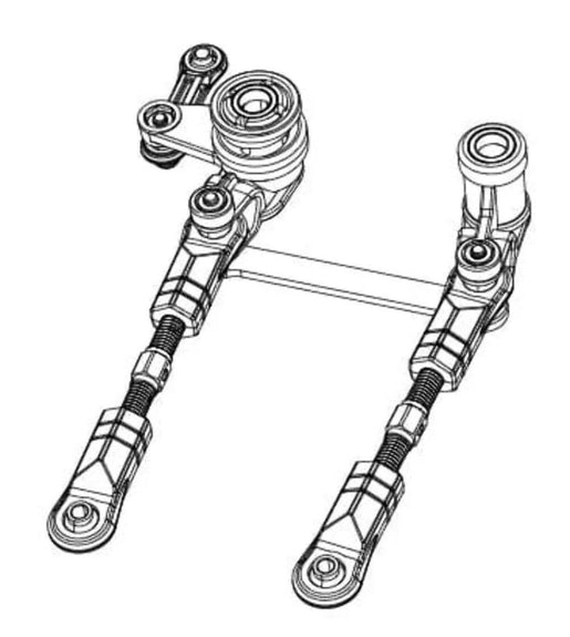 MJX Hyper Go 10210 & 10208 1/10 Scale Rc Truck Steering Assembly Part No: 10430B