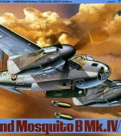 Tamiya 1/48 Scale De Havilland Mosquito Mk. IV Plastic Model Kit No: 61066