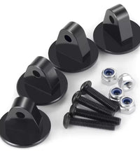 Tamiya Lunchbox & Pumpkin Aluminium Front & Rear Suspension Mount Upgrade.