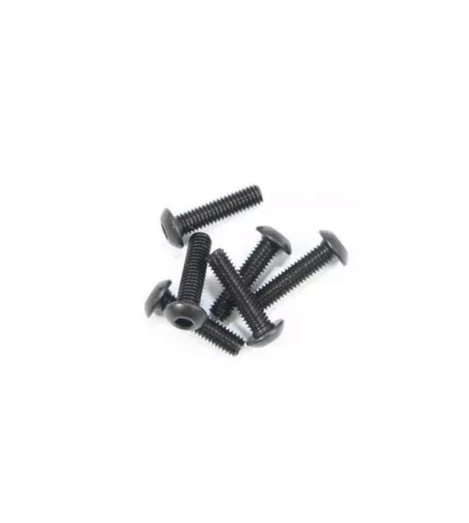 VRX Racing 85184 Button Head Hex Screw M3 x 12 mm, 6Pcs For 1/10 Rc Car FTX-6527