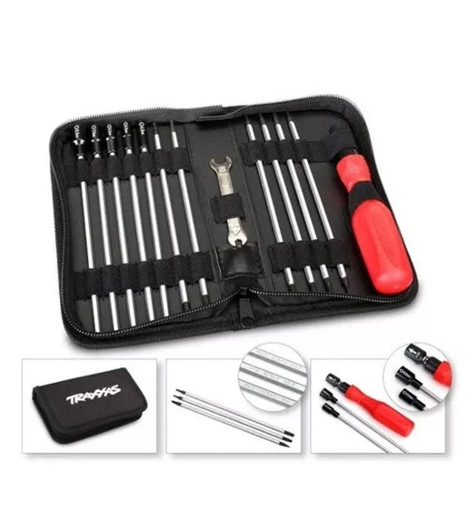 Traxxas Tool Kit Hex Driver Set For Rc Car Plane Boat With Pouch #3415