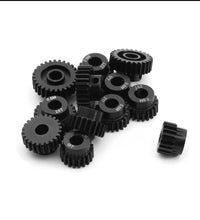 Mod 0.6 Steel Pinion Gears 5mm Bore 17T-28T.