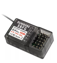 DUMBORC X6FG 2.4G 6CH Receiver & Angle Pin Receiver With Gyro.
