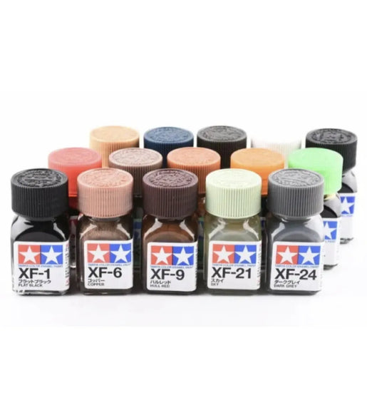 Tamiya XF-1 To XF-85 10ml Enamel Paint 80301- 80385